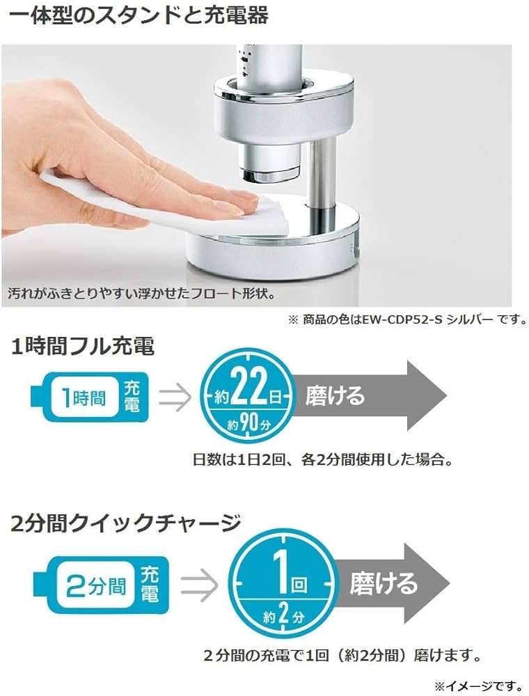 Amazon.co.jp: パナソニック 電動歯ブラシ ドルツ 黒 EW-DA52-K Amazon.co.jp: パナソニック 電動歯ブラシ ドルツ 黒 EW-DA52-K